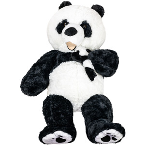 Panda With Baby Plush 51In - Large Panda With Baby Shot - aa Global - PL5006